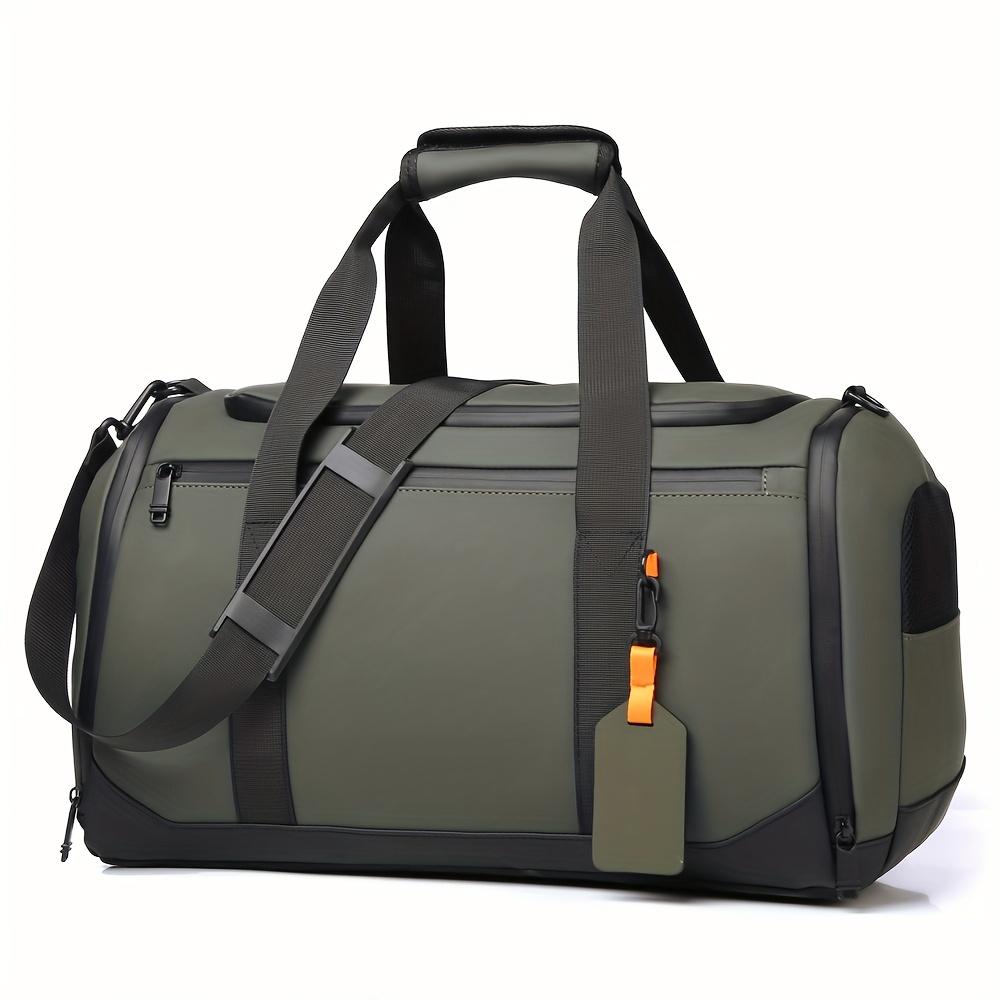 Large Capacity Travel Duffel Bag, Spacious Unisex Overnight Sports Gym Bag with Multiple Compartments, Perfect for Fitness, Outdoor Adventures