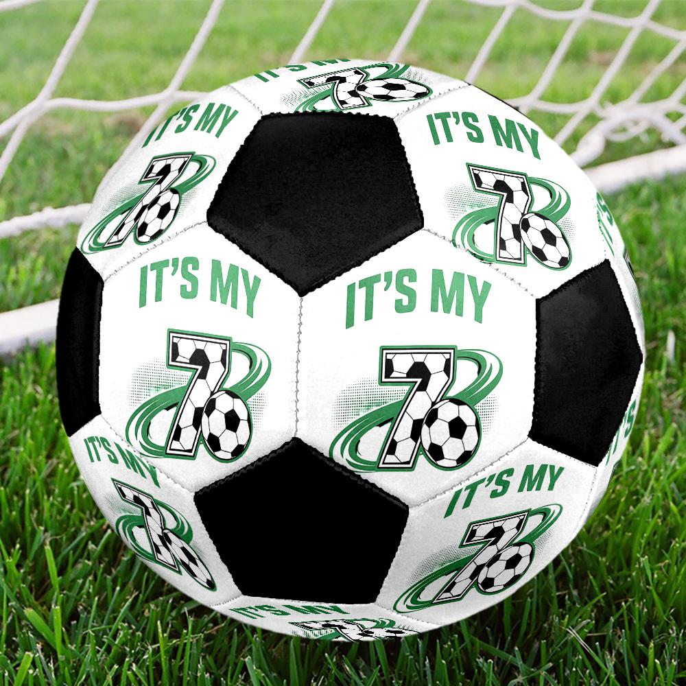1pc Soccer Fanatic Number Size 5 Soccer Ball, Indoor Outdoor Football, Casual Soccer, Street Soccer, Suitable for Training, Leagues, & Casual Matches, Size 5