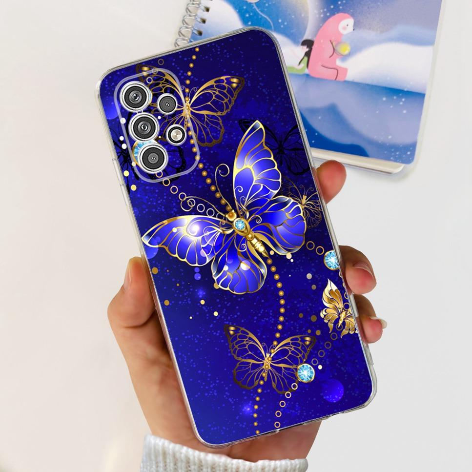 Für Samsung Galaxy A23 5G A23 4G Hülle Cartoon Astronaut Katze Weiche Silikon TPU Abdeckung Für Samsung A23 a23 6.6" Stoßstange Handyhülle