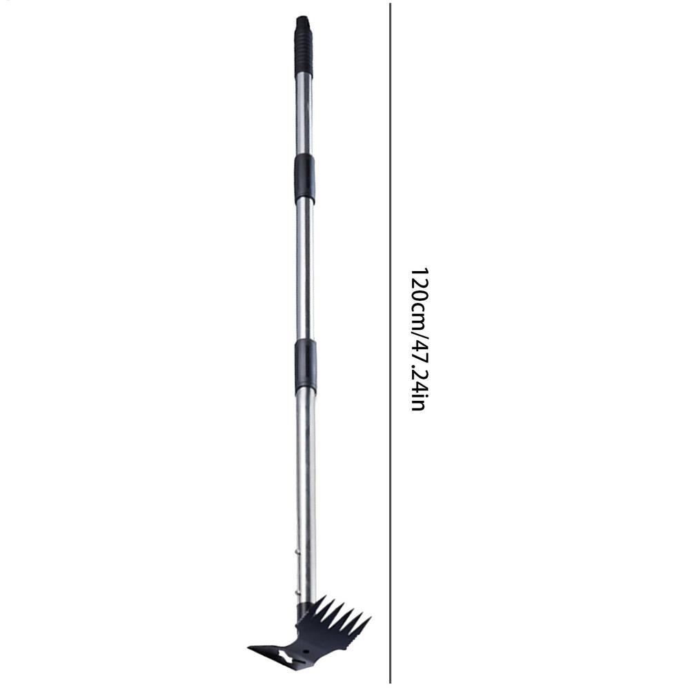 Weeder Tool Garden Weeds Pulling Tool Double-Sided Rust-Resistant Digger Ergonomic Design For Yard Backyard Weeding Grass Farm