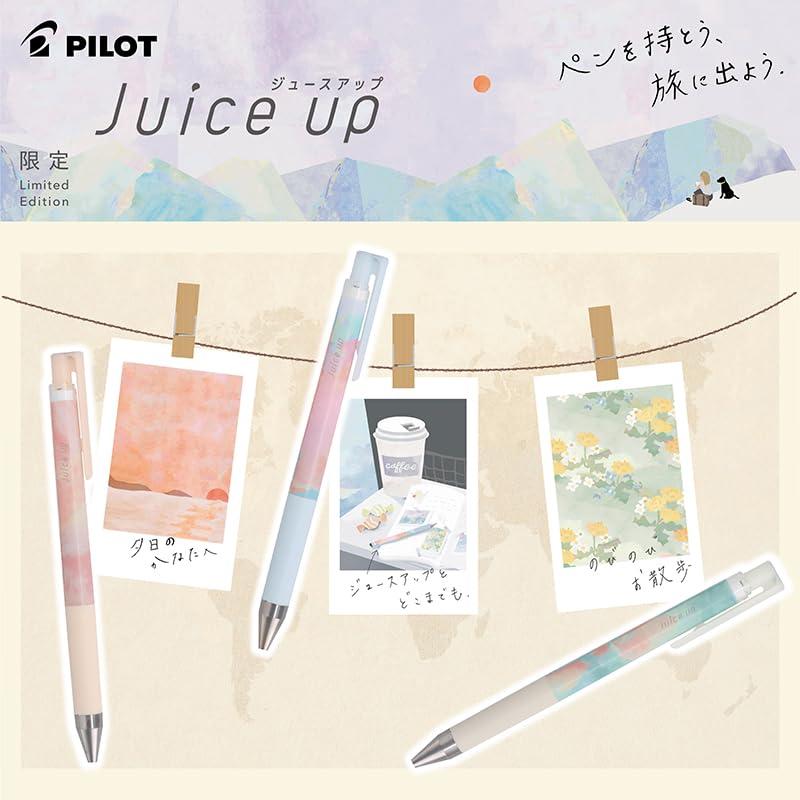 PILOT Gel Ink Ballpoint Pen Juice Up Grab your pen and go on a journey.8 color set 0.4mm black ink P668993