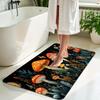 1 Stück Pilzwaldmuster Küchenteppich Rutschfeste Fußmatten Pop-Design Badezimmerteppich Badematte Teppich für Zuhause Spüle Wäsche Dekor