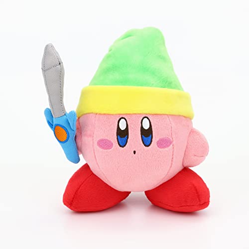 Sanei Boeki Kirby of the Stars ALL STAR COLLECTION Espada Kirby (S) Peluche KP09 (ancho 13 x profundidad 8,5 x alto 10 cm)