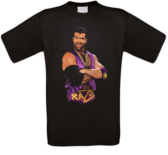 Wrestling Razor Ramon Scott Hall Fanmade Leggenda T-Shirt XXL