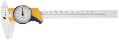 Shinwa Sokutei Fiber Dial 19932 Caliper, Type, 15cm,