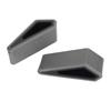 2Pcs Ventilated Design Laptop Riser Plastic Portable Laptop Stand Portable Laptop Stand  Desktop Use