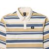 Vans Striped Long Sleeve Polo Shirt Unisex Tops Off-White VN000FS1CFH