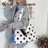 Fashion Double-sided Crossbody Bag Convenient Lace-up Shoulder Bag Polka Dot Crossbody Bag  Travel
