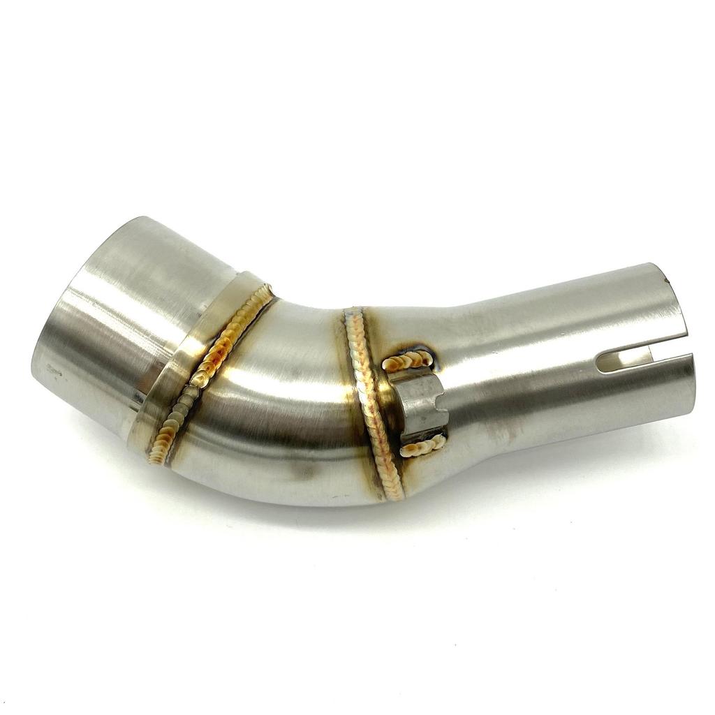 Stainless Steel Mid-Section Exhaust Adapter for Yamaha R25, R3, MT03, MT25 (2015-2020)