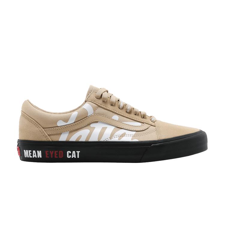 Patta x Vans Old Skool VLT LX  Mean Eyed Cat - Almond Buff  36.5