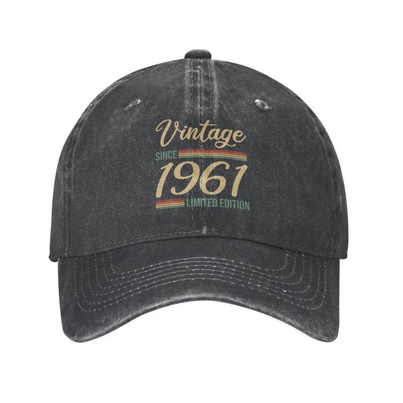 

Personalized Cotton Vintage Since 1961 Limited Edition Gift Baseball Cap for Unisex Women Breathable Dad Hat Outdoor