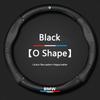 For M Power X3 X4 X5 X7 E36 E39 E46 E60 E65 E90 F10 F15 F20 F25 F30 G20 G30 G05 Car Carbon Fiber Suede Steering Wheel Cover