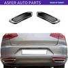 Chrome Exhaust Frame 2pcs For Passat B8 R Line 2015-2019