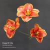 3D Flip Silk Tulip Wedding Decoration & Floral Art Background
