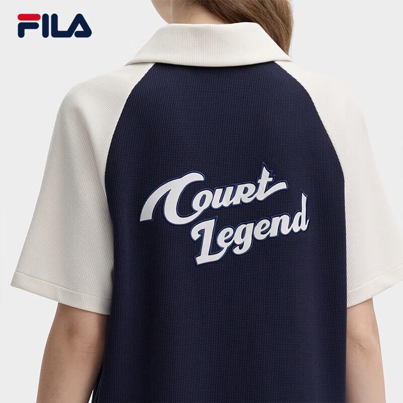 FILA Women's Colorblock Raglan Knit Dress
