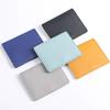 1Pc PU Leather Short ID Wallet Business Ultra Thin Credit Card Bags Purse Hasp Card Holder