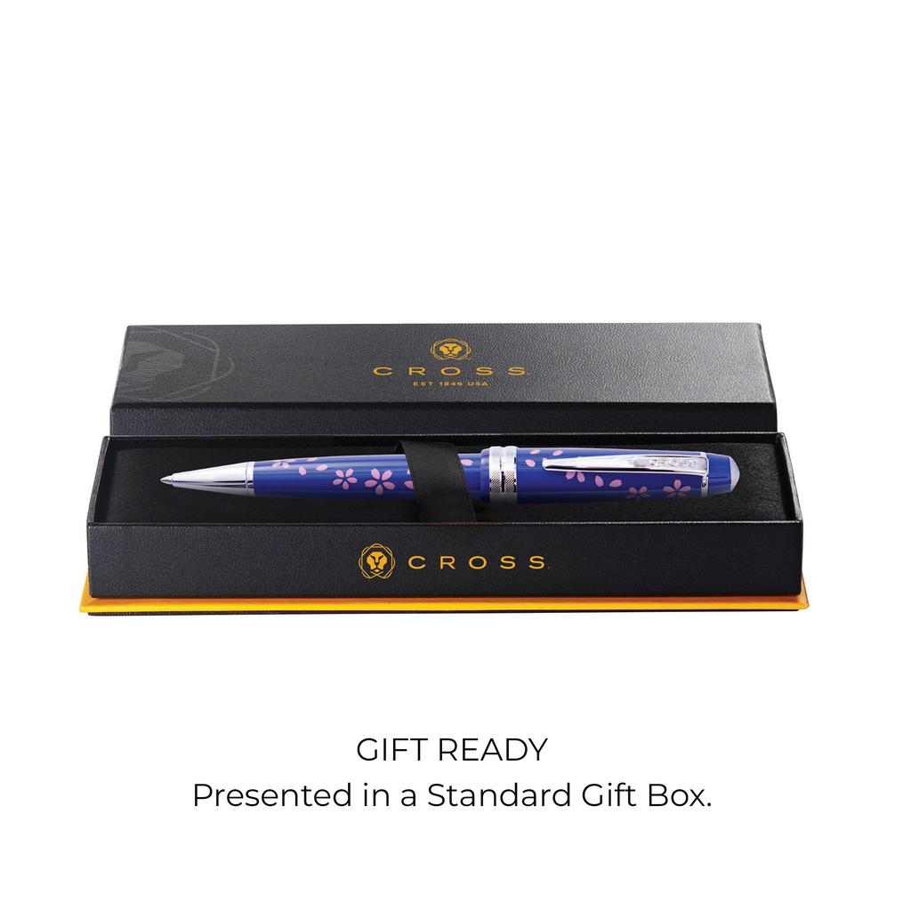 CROSS Sakura Collection Bailey Light YOZAKURA Ballpoint Limited Officially Imported Pen, Oil-Based, Blue, AT0742-16, Edition,