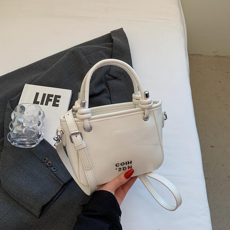 

Premium sense hand carry trendy bucket bag 2025 summer new retro fashion shoulder bag to work commuter messenger bag 20*7*14