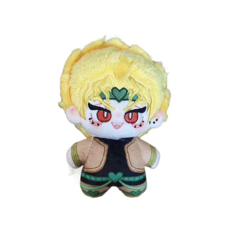 

In Stock JOJO s Bizarre Adventure Dio Brando 10cm Cotton Doll Anime Plush Figure Fan Made Toy
