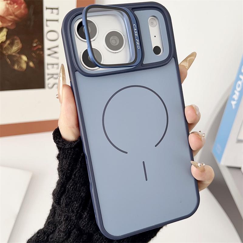 

iPhone 17 Pro Max Case with Magnetic Lens Holder, Compatible with Apple 16/15/14/13 Models for Cross-border Use. iPhone 17 Pro Max