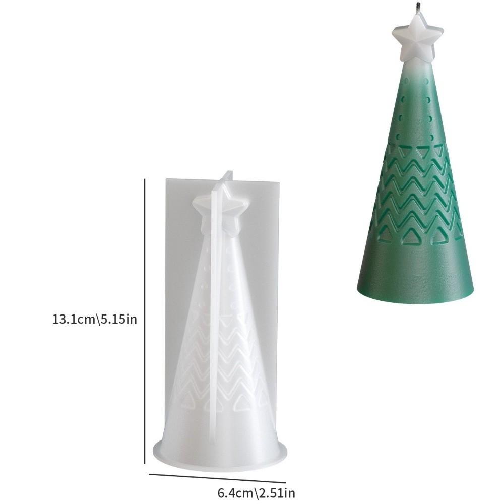 Epoxy Resin Soap Ornament Mold Silicone Candle Making Kit New Cake Resin Mold  Xmas Decor