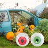 1PC Inflatable Eyeball Balloon Durable 4D Visuals Halloween Non-Electric Eye Design Home Eye Decorations Balloons Horror 40cm/60cm