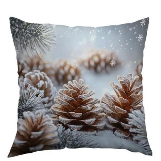 Christmas Pillow Cover Pillow Cover Without Core Home Decoration Sofa Cushion Living Room Bedside Pillow