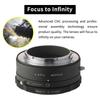 XPIMAGE Mount Compatible with Nikon Lenses On Sony Cameras Adapter F-mount E-mount (A7M3/A7M4)
