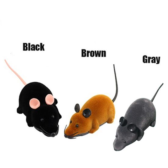 Animal Toys Funny RC Wireless Remote Control Rat Mouse Toy for Cat Dog Pet