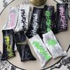 Europejski styl Influencer Graffiti Modne skarpetki do połowy łydki dla kobiet