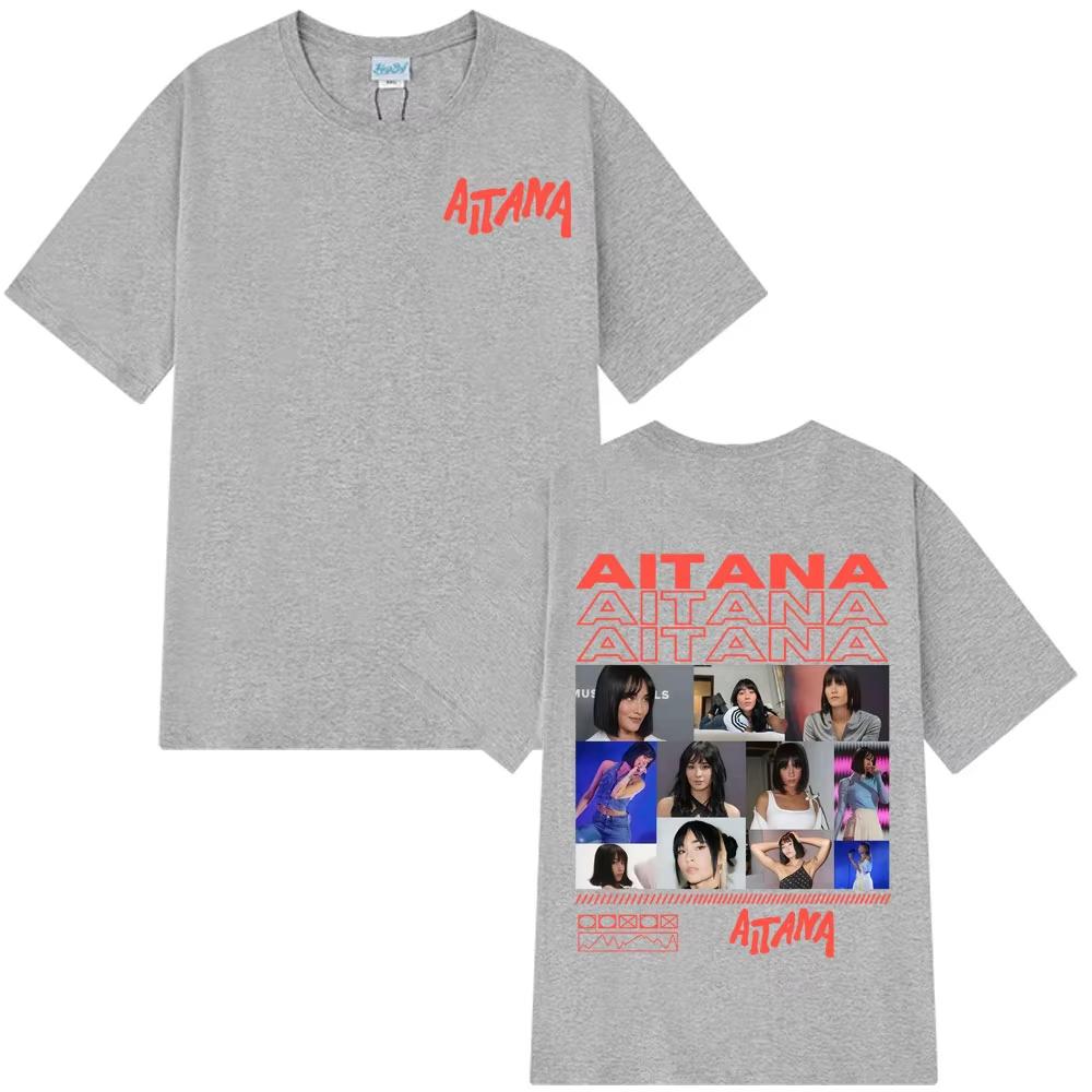 Singer Aitanas Ocana T-Shirts Men Women Summer Aesthetic Trendy Cotton Loose T Shirt Cotton Fashion Tee Shirt Oversized T-shirts