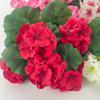 High-Quality Artificial Geranium & Begonia Flowers for Home & Outdoor Decor
