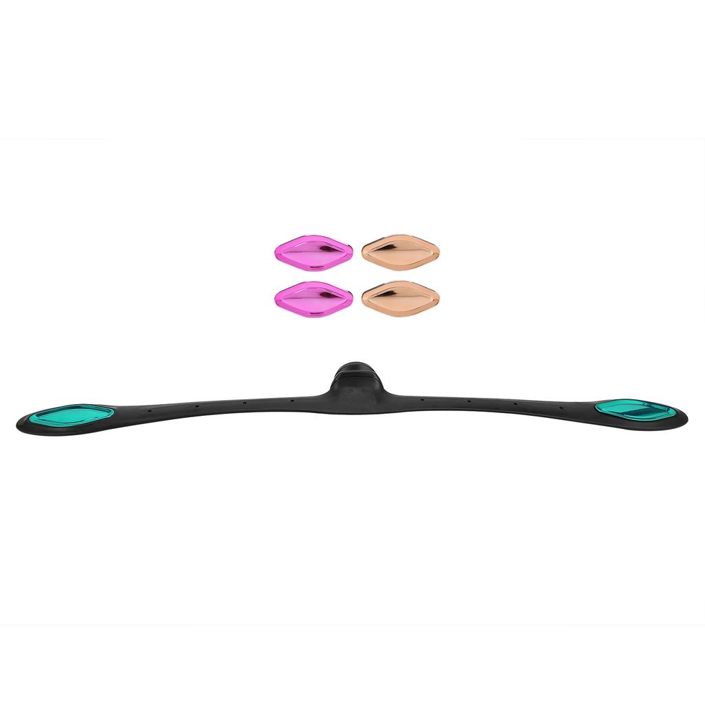 Face Fitness Trainer Face Slimming AntiWrinkle Face Muscle Trainer Exercise Tool(Noir )