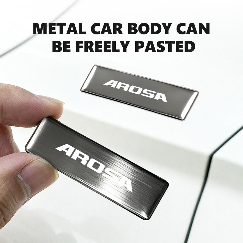 Auto Kofferraum Karosserie Aufkleber Aluminiumlegierung Emblem Auto Aufkleber Für Seat FR Altea Leon Ibiza Ateca Formentor Born E-Racer