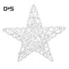 Rattan Vine DIY Star Wreath Garland Party Window Decor Ornament