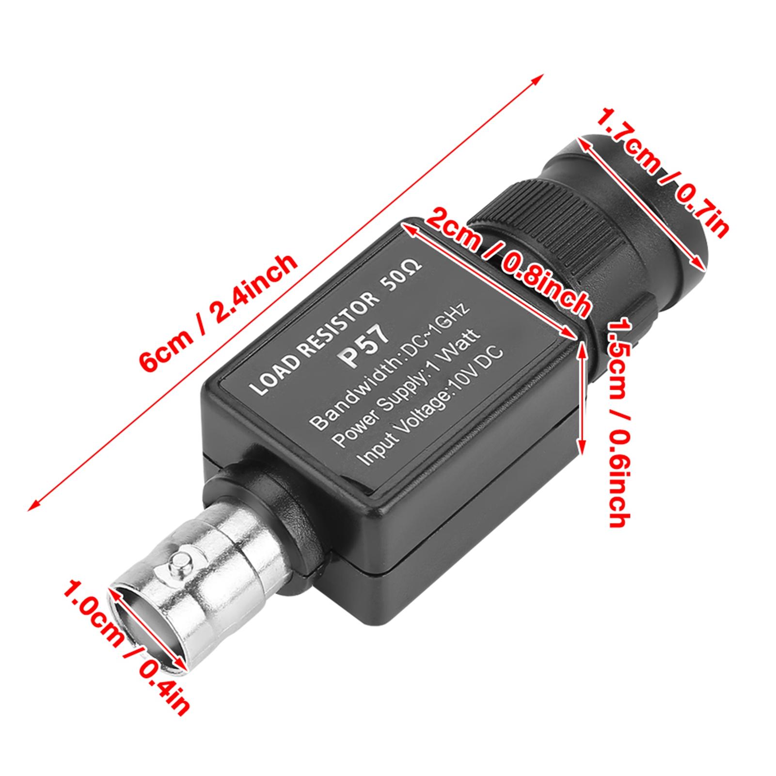 BNC Adapter BNC Female Adapter P57 50ohm Black BNC to BNC Female 50KY Q9 Adapter Connector Accessories Adapter BNC Connector