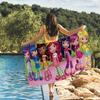 S-Strawberry Cartoon S-shortcake-S Towel Quick Drying Beach Towels Are Suitable For Swimming Pools Camping Yoga And The Gym
