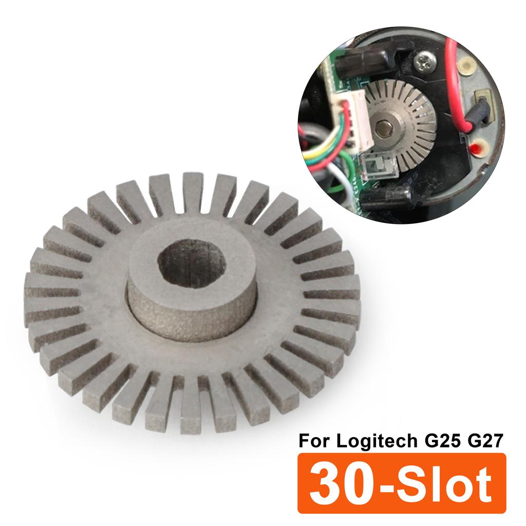 Aluminum Alloy 30 Slot Steering Wheel Optical Encoder For Logitech Driving Force GT /New G27 Game Car Steering Wheels Systems