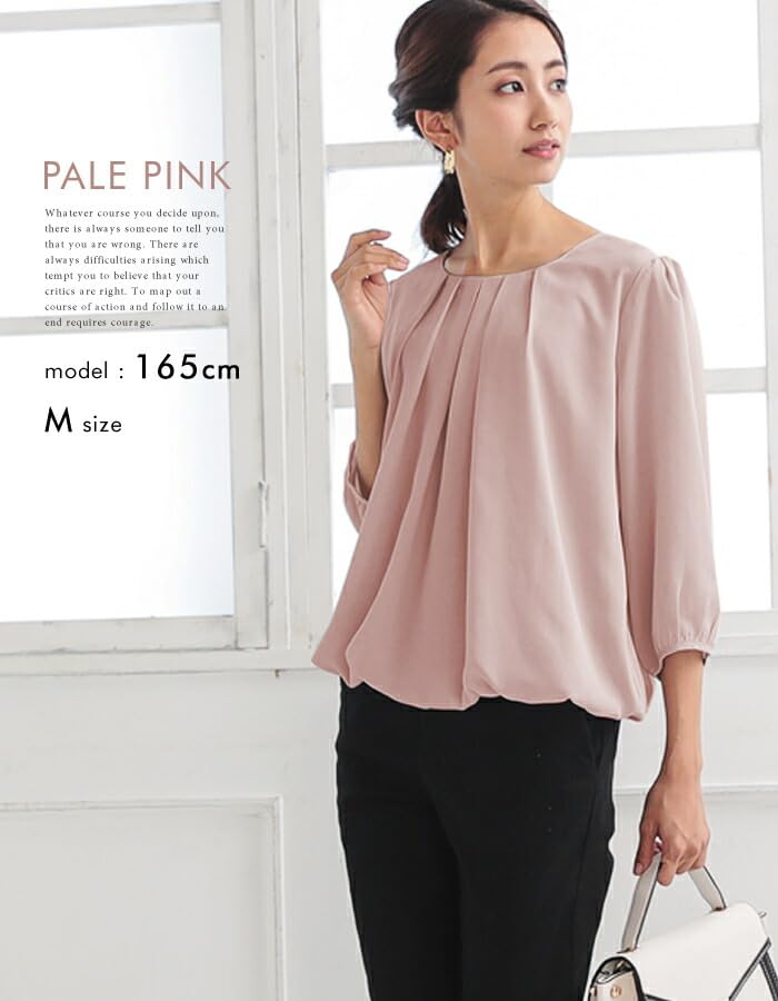 AquaGarage Chiffon Light Size L Blouse, Gray,