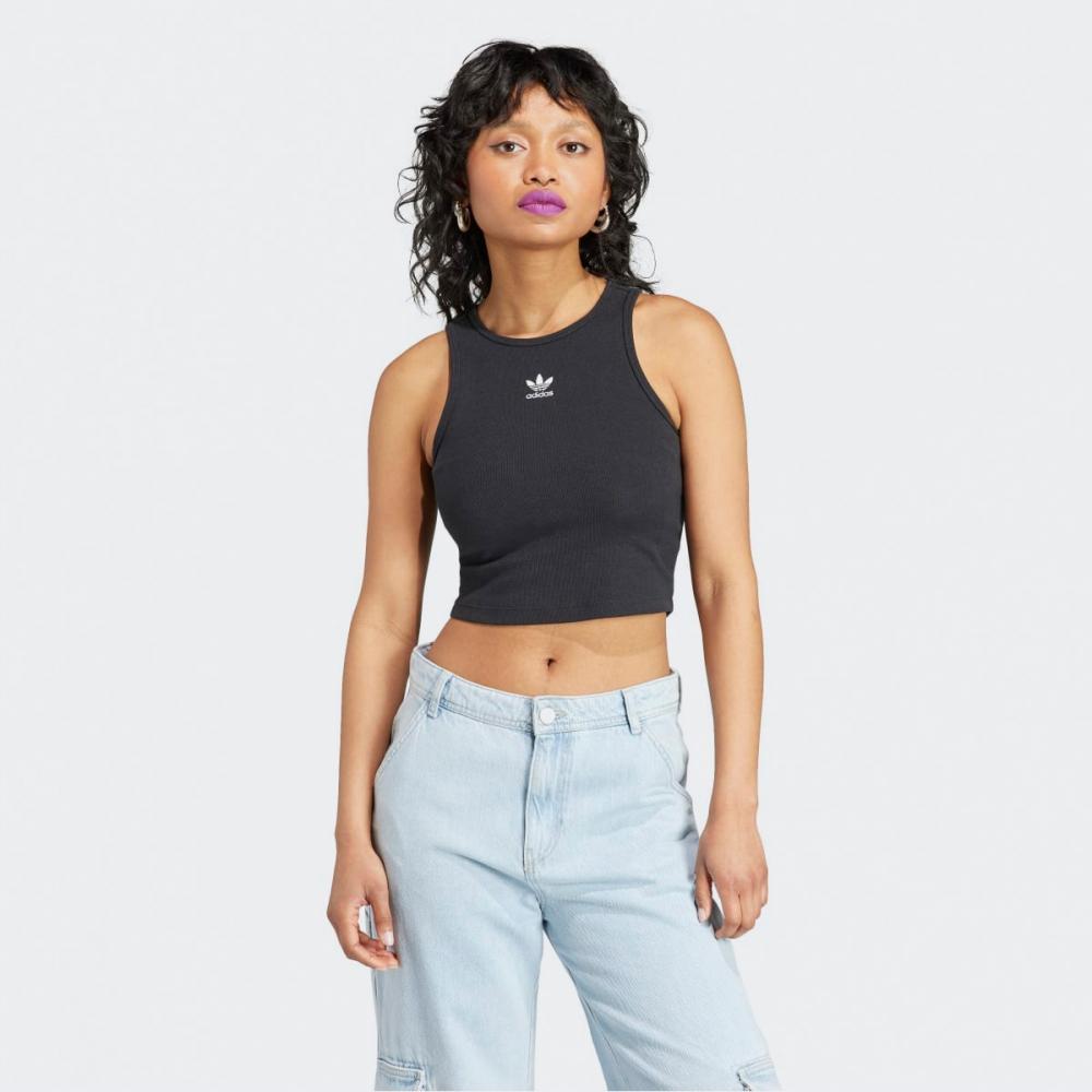 

Майка Adidas Rib IJ8251 ЧЕРНАЯ