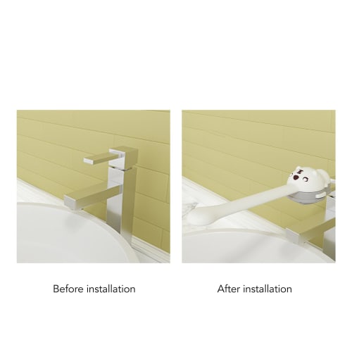 Children's Faucet Extender, Faucet Extender Sink Handle Extender, Bath Helper, Hand Washing Tub Faucet Extender, Bathroom Kitchen Sink Spout Extender