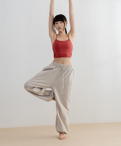 MOREOUT Women'S Yoga Unisex Cotton Elastic Waist Pants 5Pp5590 (A Type)