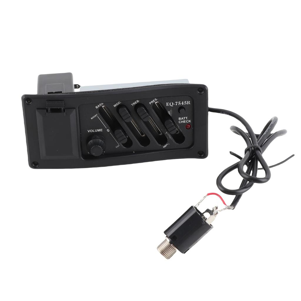 Gitarren-Tonabnehmer 4-Band Akustikgitarren-Wandler 7545R Musikinstrumentenzubehör