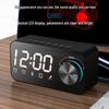 Multifunctional Bluetooth Alarm Clock Speaker with Mirror Display