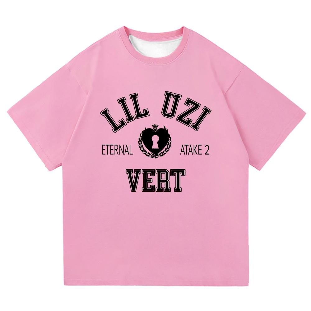 

Lil Uzi Vert Новий Альбом Etemal Atake 2 Така Сама Футболка Чоловіча Одяг Репера Хараджуку Хіп-Хоп Футболки Вінтажні Унісекс ГАНГСТА Топи 4XL