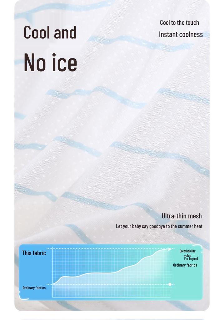 Boys' Ice Silk Summer Underwear - Thin Style for Ages 11 and Up, Flat-Leg Four-Corner Design