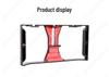 Live Broadcast Rabbit Cage Ring Light with Stable Follow Shot, Hot Shoe Mount, Handheld Bracket, Phone Frame for Photography.