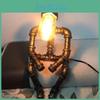 Vintage Industrial Style Water Pipe Robot Table Lamp Perfect For Coffee Bars And Desks
