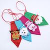 Santa Claus Dog Chrismas Ties Kawaii Christmas Tie Car Ornament LED Christmas Tie Office