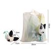 Buckle Nylon Dog Travel Shoulder Bag Cartoon Shopping Bags Storage Bags Foldable Shopping Bag